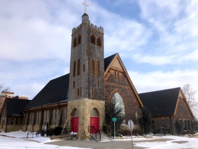 Muskogee snowstorm 2021-02-15 Grace Episcopal Church N 1