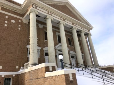 Muskogee snowstorm 2021-02-15 First Baptist Church S 2
