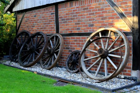 Museumshof Gescher - Wagenräder photo