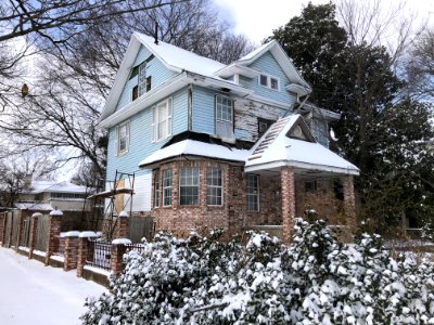 Muskogee snowstorm 2021-02-15 403 N 15th St S