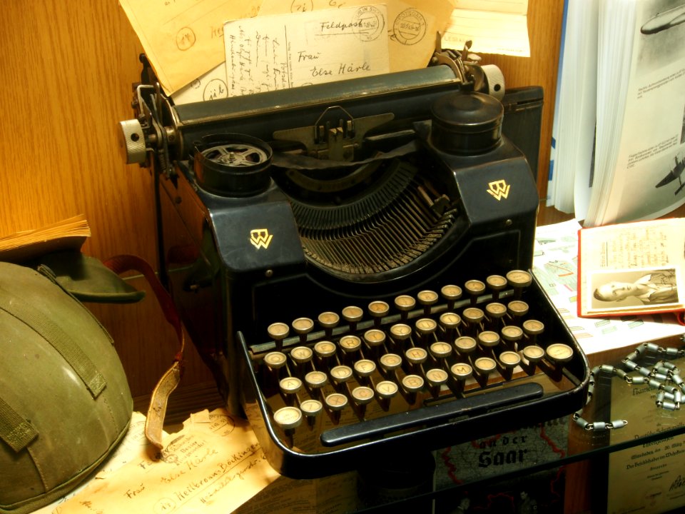Museum Wilhelmsbau typewriter