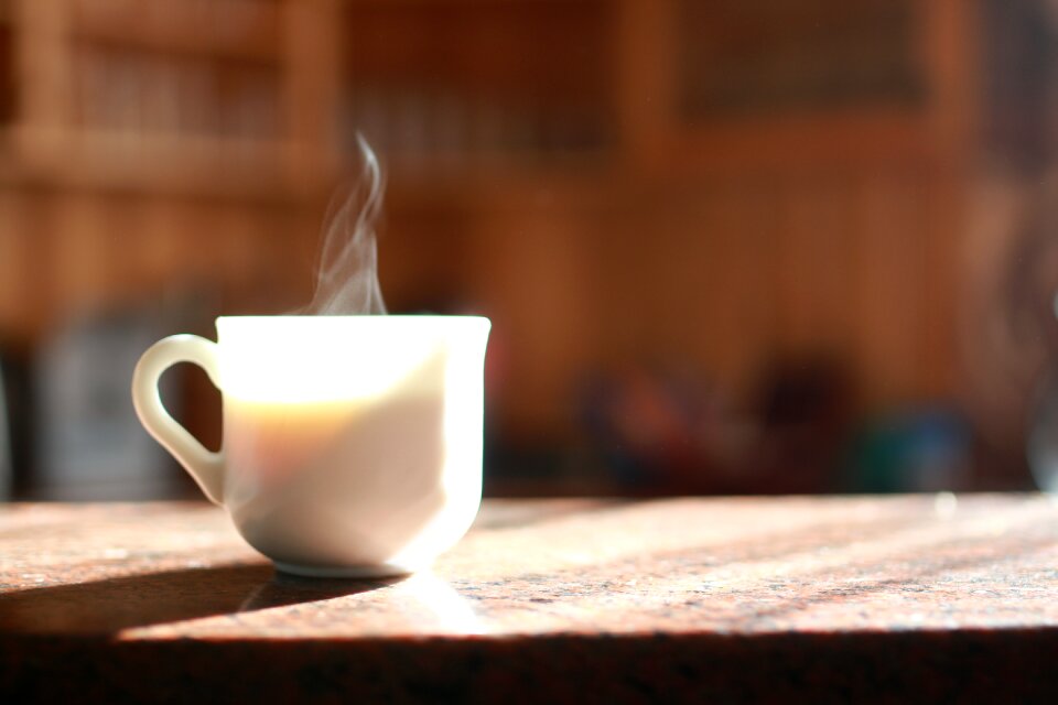 Background morning cup