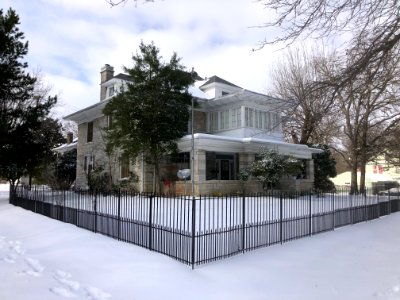 Muskogee snowstorm 2021-02-15 503 N 15th St S