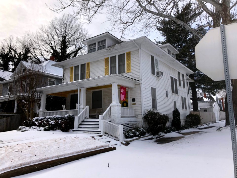 Muskogee snowstorm 2021-02-15 201 S 12th St E