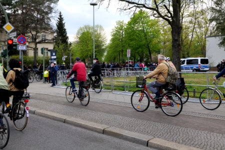 MyGruni 1st may demonstration Berlin 2021 Grunewald 04