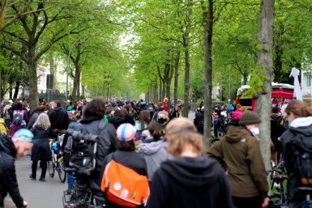 MyGruni 1st may demonstration Berlin 2021 Grunewald 06