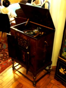 Museum Wilhelmsbau Old recordplayer