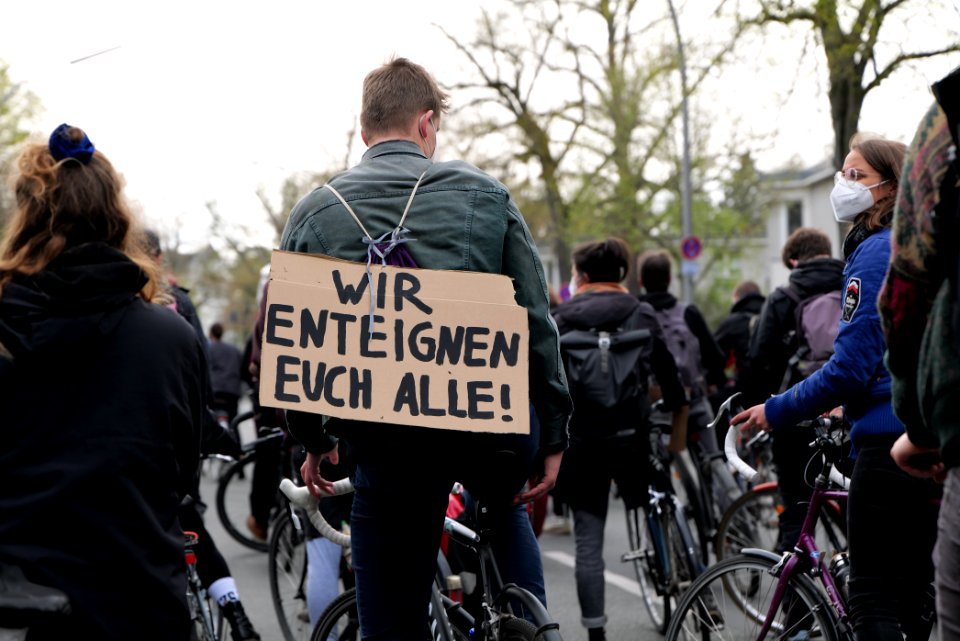 MyGruni 1st may demonstration Berlin 2021 Grunewald 36