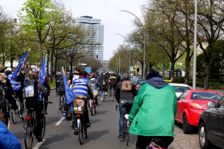 MyGruni 1st may demonstration Berlin 2021 Grunewald to Hermannplatz 06
