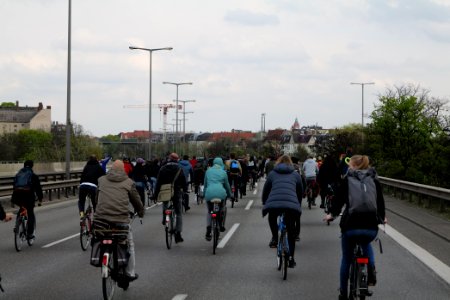 MyGruni 1st may demonstration Berlin 2021 Grunewald to Hermannplatz 44