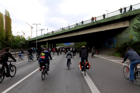 MyGruni 1st may demonstration Berlin 2021 Grunewald to Hermannplatz 71