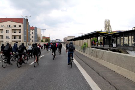 MyGruni 1st may demonstration Berlin 2021 Grunewald to Hermannplatz 56