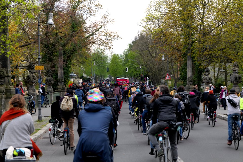 MyGruni 1st may demonstration Berlin 2021 Grunewald 23