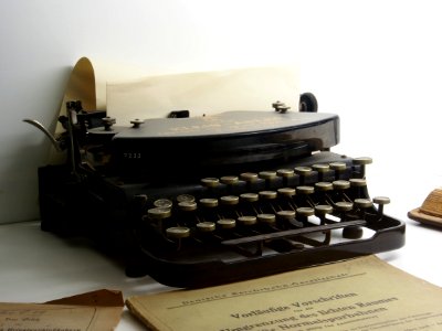 Museum Wilhelmsbau Klein-Adler typewriter pic1