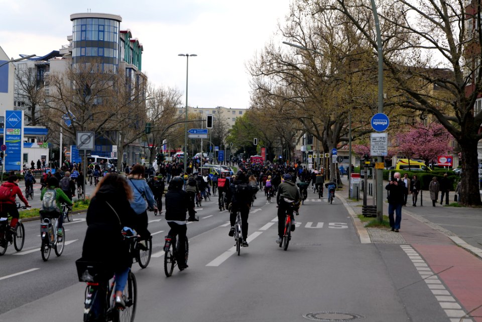 MyGruni 1st may demonstration Berlin 2021 Großer Stern to Grunewald 78