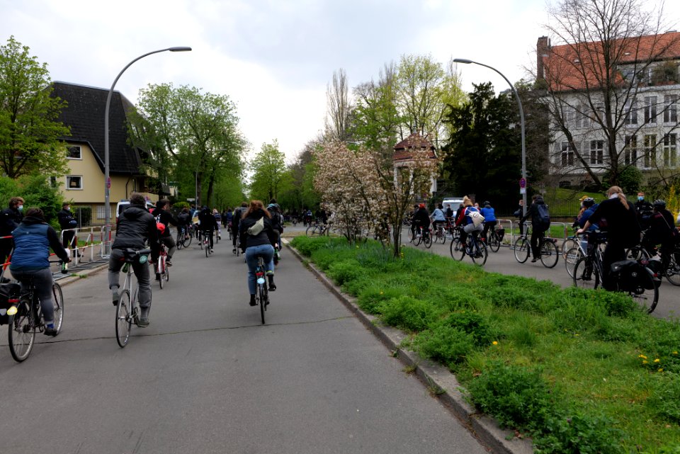 MyGruni 1st may demonstration Berlin 2021 Grunewald 16