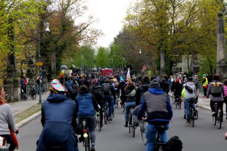 MyGruni 1st may demonstration Berlin 2021 Grunewald 22