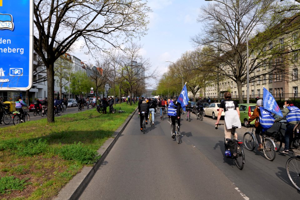 MyGruni 1st may demonstration Berlin 2021 Grunewald to Hermannplatz 08