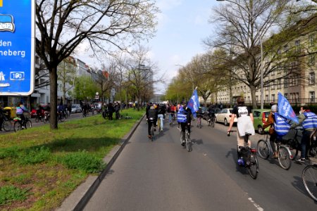 MyGruni 1st may demonstration Berlin 2021 Grunewald to Hermannplatz 08