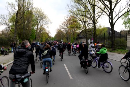 MyGruni 1st may demonstration Berlin 2021 Grunewald 21