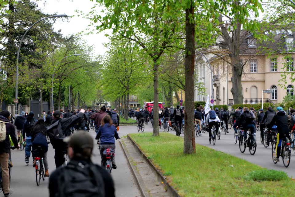 MyGruni 1st may demonstration Berlin 2021 Grunewald 28