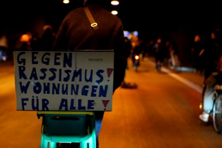 MyGruni 1st may demonstration Berlin 2021 Grunewald to Hermannplatz 99