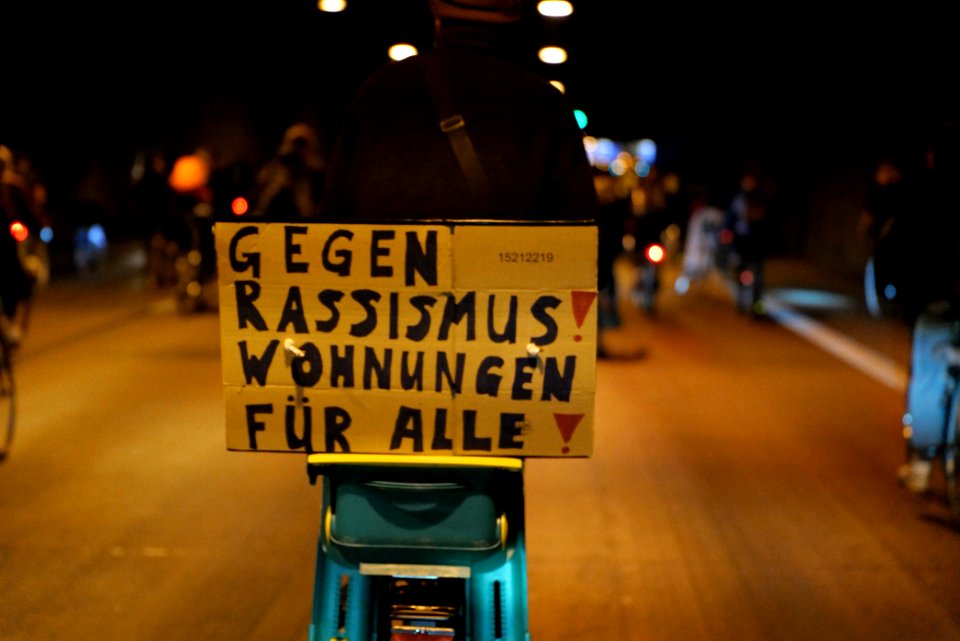MyGruni 1st may demonstration Berlin 2021 Grunewald to Hermannplatz 100