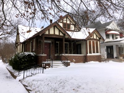 Muskogee snowstorm 2021-02-15 1424 W Okmulgee Ave W