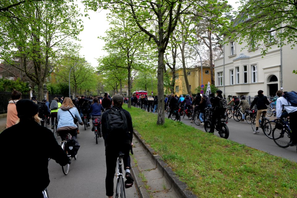 MyGruni 1st may demonstration Berlin 2021 Grunewald 29