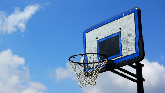 Basketball ball games field