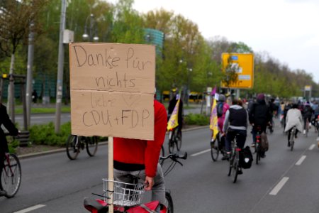 MyGruni 1st may demonstration Berlin 2021 Hermannplatz to Großer Stern 94