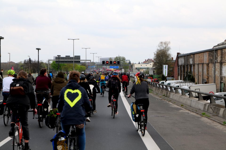 MyGruni 1st may demonstration Berlin 2021 Grunewald to Hermannplatz 83