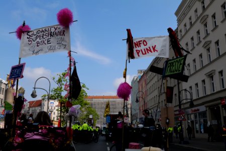 MyGruni 1st may demonstration Berlin 2021 Hermannplatz to Großer Stern 04