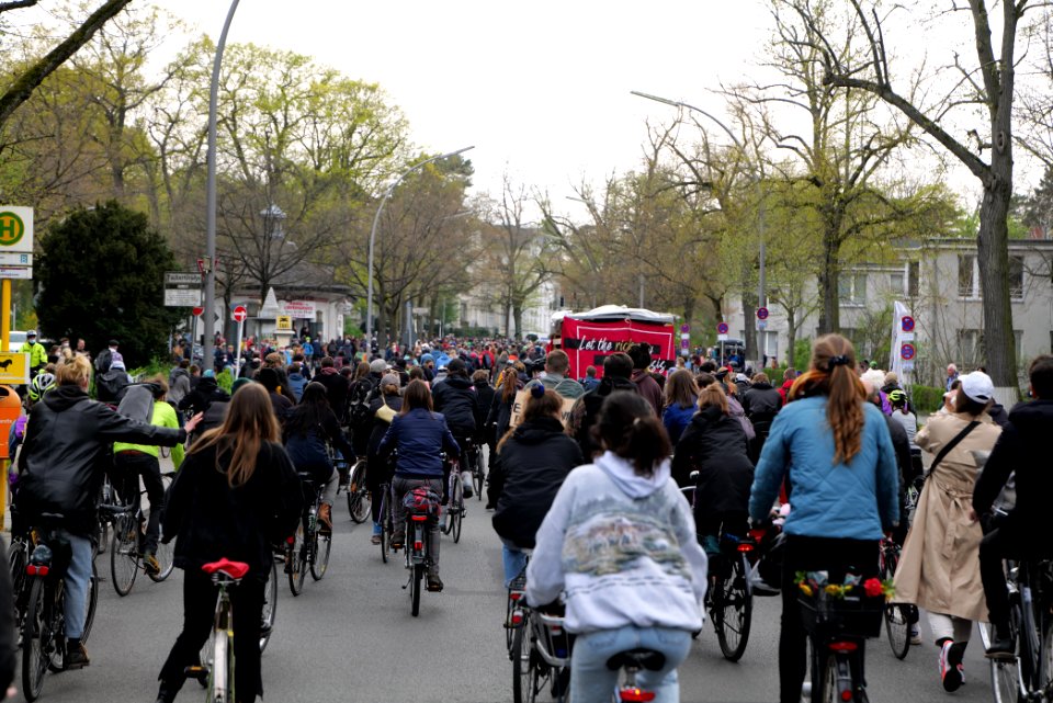 MyGruni 1st may demonstration Berlin 2021 Grunewald 33