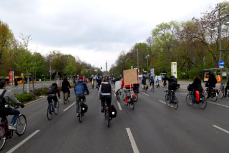 MyGruni 1st may demonstration Berlin 2021 Hermannplatz to Großer Stern 95