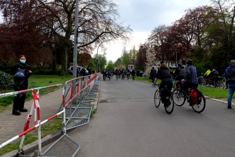 MyGruni 1st may demonstration Berlin 2021 Grunewald 14
