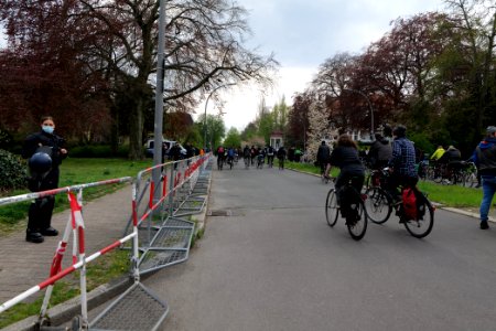MyGruni 1st may demonstration Berlin 2021 Grunewald 14
