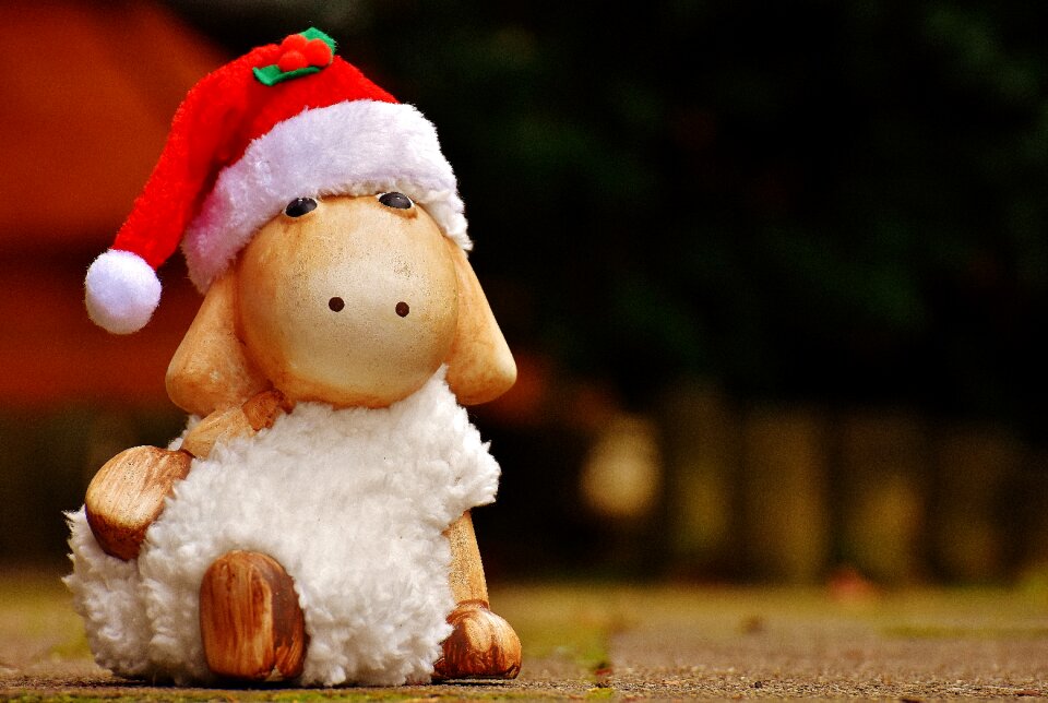 Santa hat ceramic cute
