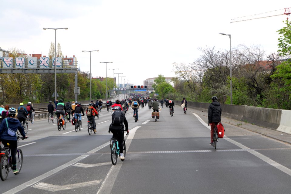 MyGruni 1st may demonstration Berlin 2021 Grunewald to Hermannplatz 48