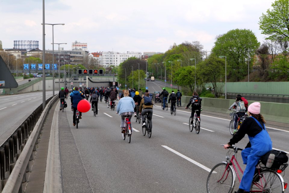 MyGruni 1st may demonstration Berlin 2021 Grunewald to Hermannplatz 63