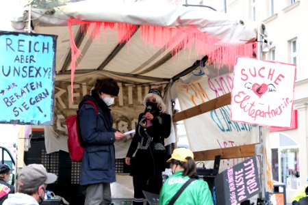 MyGruni 1st may demonstration Berlin 2021 Hermannplatz to Großer Stern 11