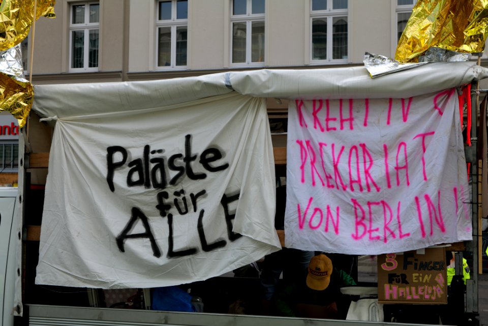 MyGruni 1st may demonstration Berlin 2021 Hermannplatz to Großer Stern 06
