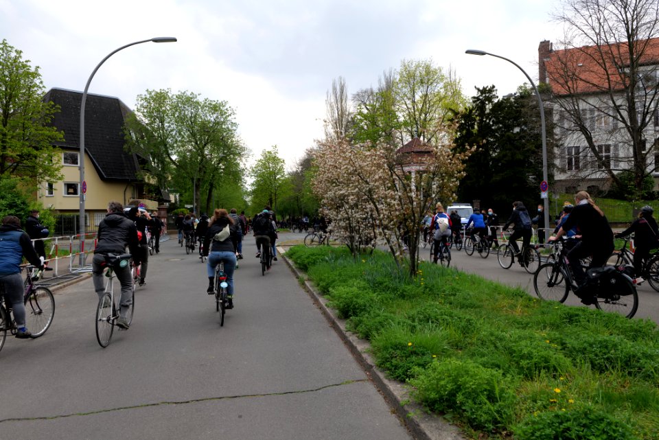 MyGruni 1st may demonstration Berlin 2021 Grunewald 17