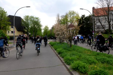 MyGruni 1st may demonstration Berlin 2021 Grunewald 17