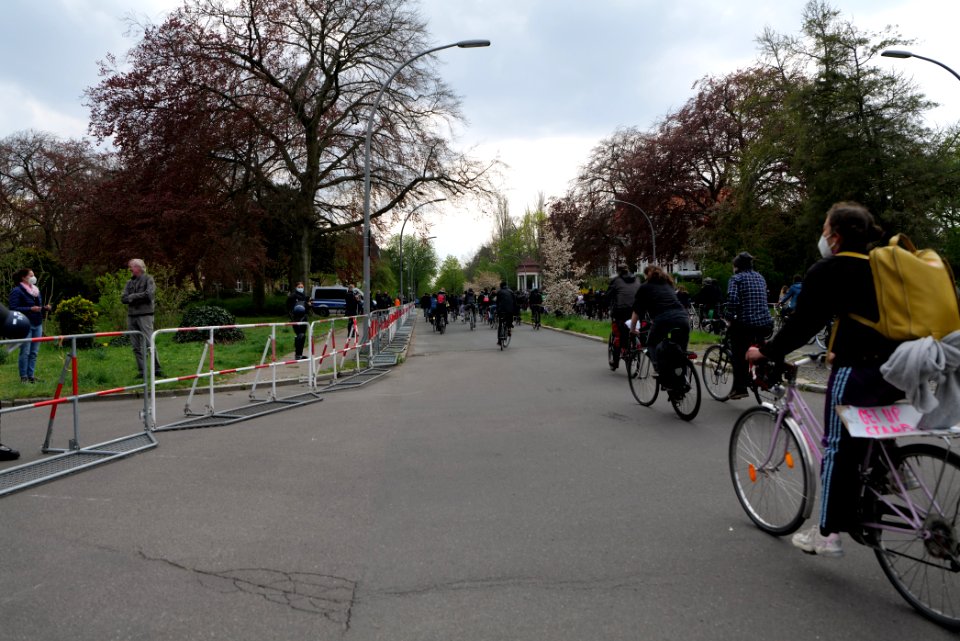 MyGruni 1st may demonstration Berlin 2021 Grunewald 13