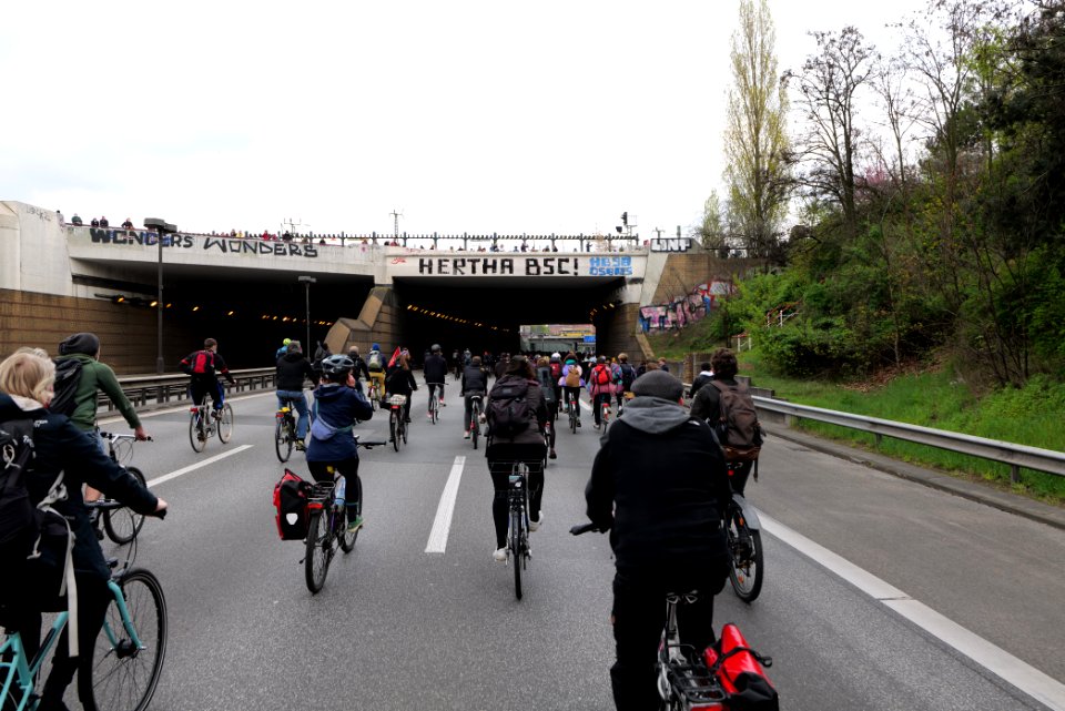 MyGruni 1st may demonstration Berlin 2021 Grunewald to Hermannplatz 74