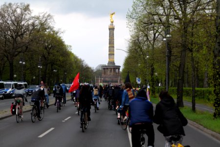 MyGruni 1st may demonstration Berlin 2021 Hermannplatz to Großer Stern 99