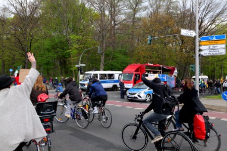 MyGruni 1st may demonstration Berlin 2021 Hermannplatz to Großer Stern 97