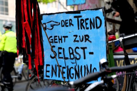 MyGruni 1st may demonstration Berlin 2021 Hermannplatz to Großer Stern 12