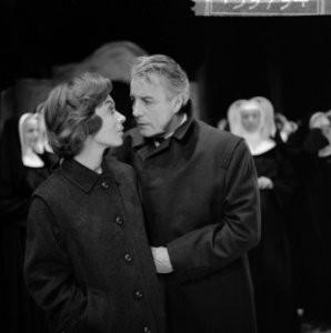 Musical The Sound of Music in Carré, Mieke Bos en Johan Heesters, Bestanddeelnr 915-9794
